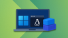 wsl containers banner shown with a laptop and two miniature containers