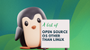 open source os list penguin-themed banner