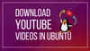 Download YouTube videos in Ubuntu