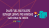 Share Folders on Local Network Between Ubuntu and Windows