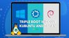 Complete Guide To Triple Boot Windows, Lubuntu And Debian