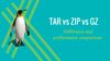 Tar Vs Zip Vs Gz