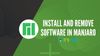 Install and remove software in Manjaro