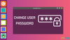 Change user password in Ubuntu