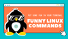 Funny Linux commands