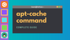 apt cache