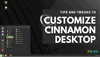 Cinnamon desktop customization