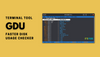 gdu for faster disk checking