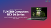 TUXEDO Computers Unveil The First RTX 30 Series Powered Linux Laptop Lineup