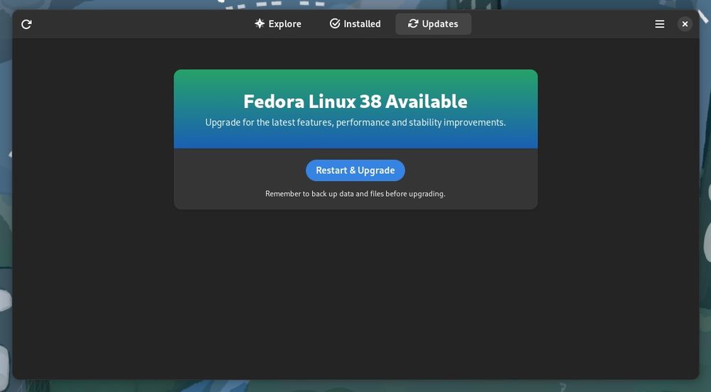 How To Upgrade From Fedora 37 To Fedora 38