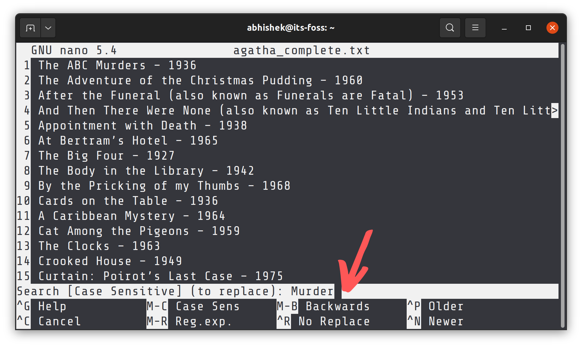Editing Files in Linux Command Line