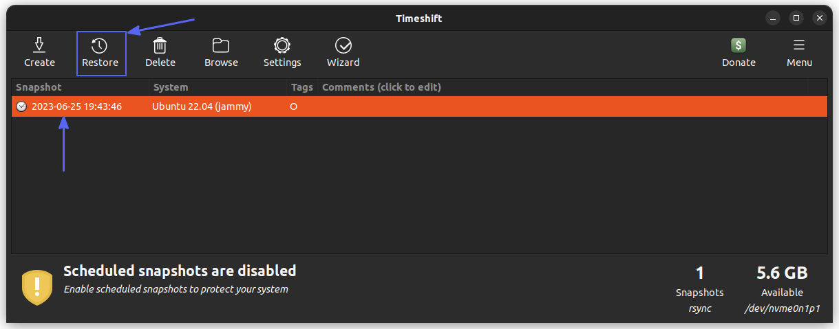Timeshift – это как точка восстановления Windows, только в Linux. Дико удобная штука, необходимая каждому линуксоиду (в особенности тем, кто любит экспериментировать с настройками и софтом).-17