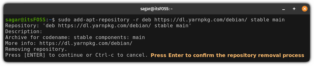 Apt list repositories. Apt list repositories