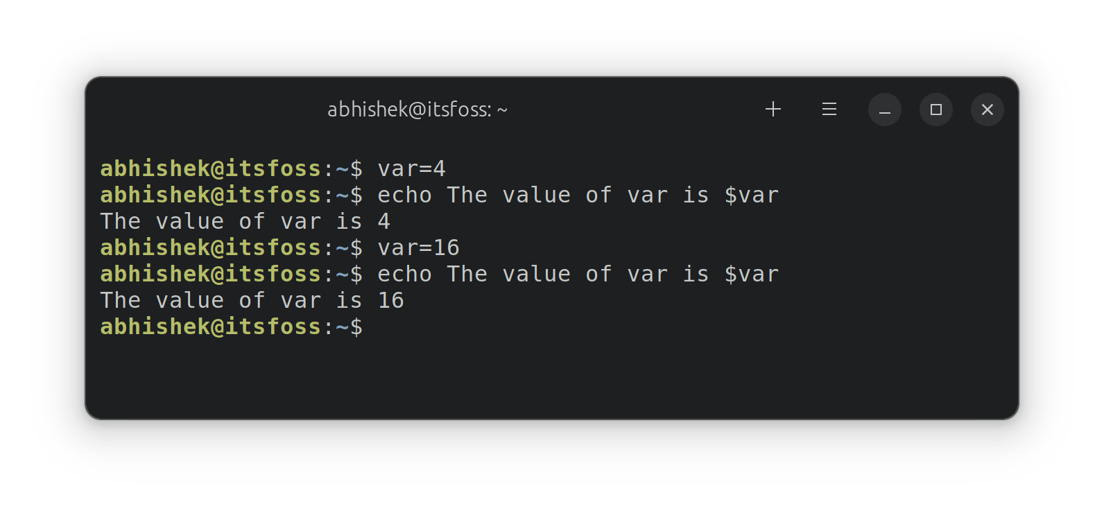 Bash variables. Variables in Bash.