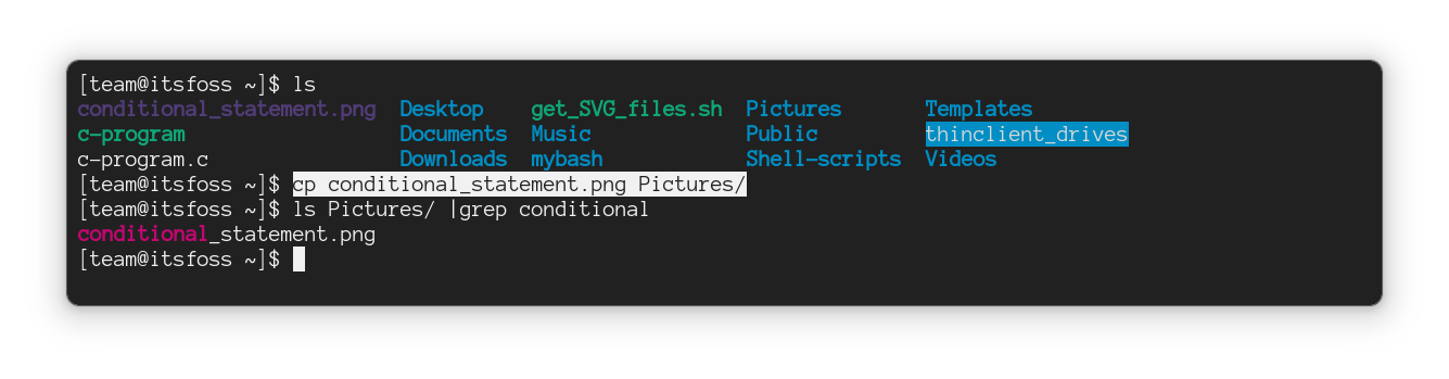 exclude directory in cp command