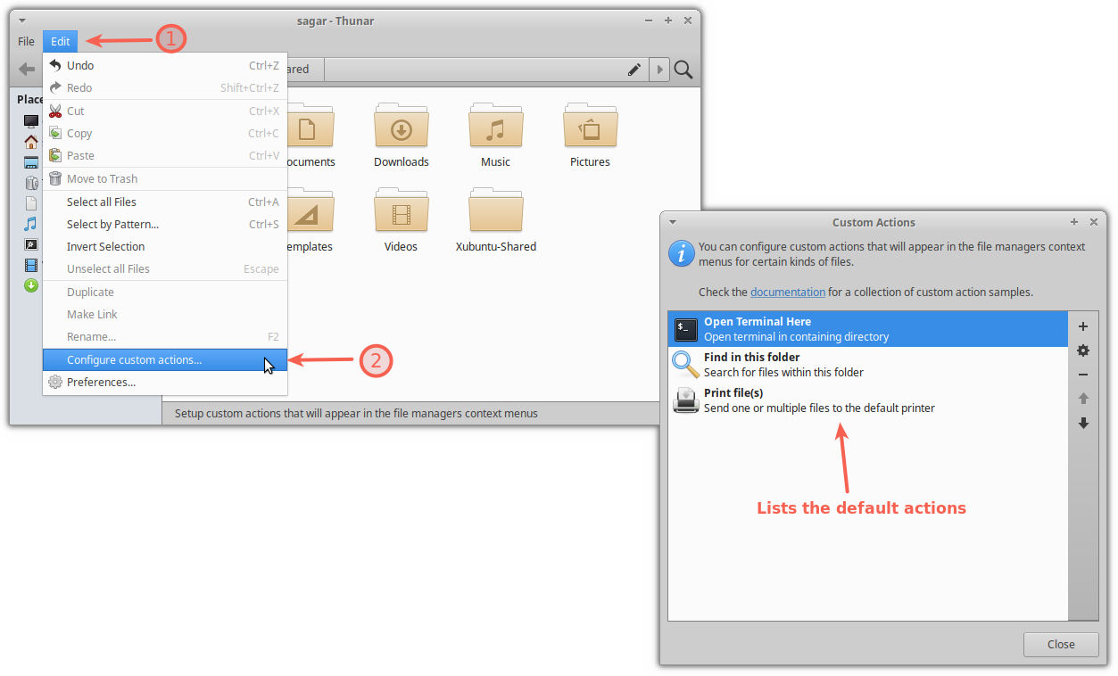 7 Tips and Tweaks for Xfce Thunar File Manager