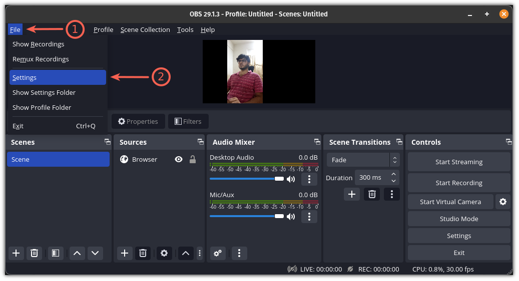 Using Your Phone as Camera and Mic in Ubuntu