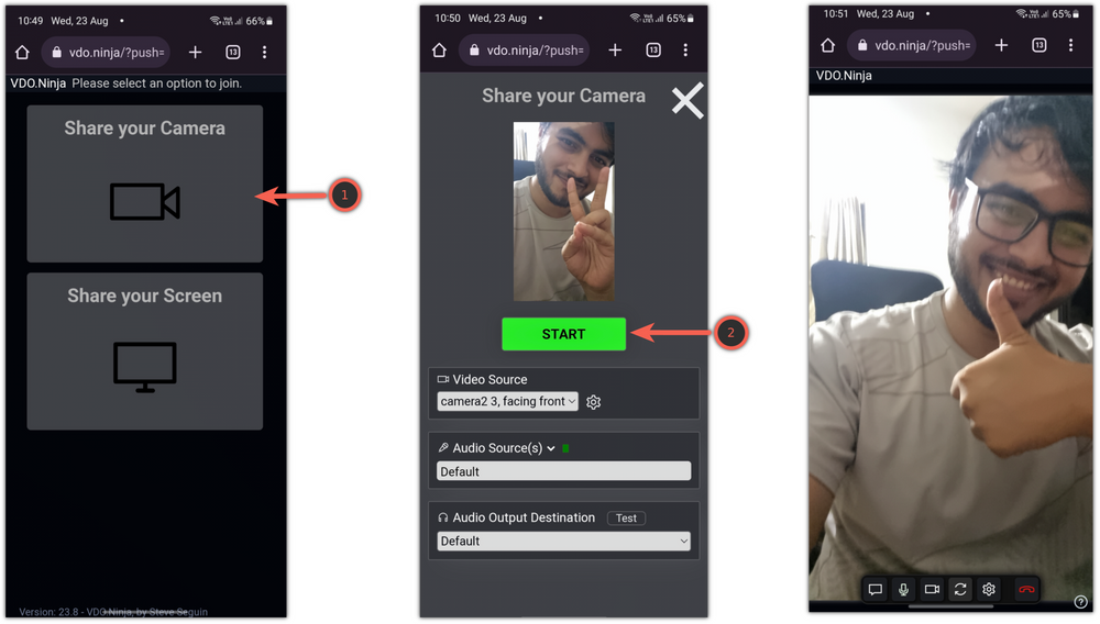 Using Your Phone as Camera and Mic in Ubuntu