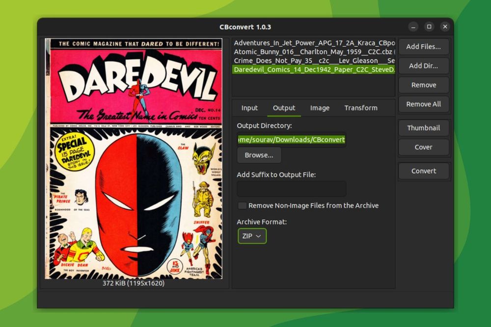 Convert Your Comic Books With This Open-Source Tool!