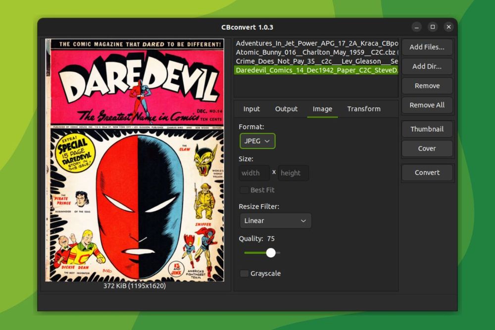 Convert Your Comic Books With This Open-Source Tool!