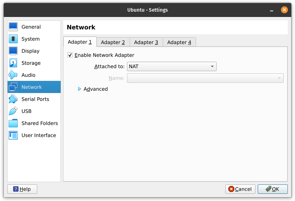 Change Configuration of Existing VirtualBox Virtual Machines