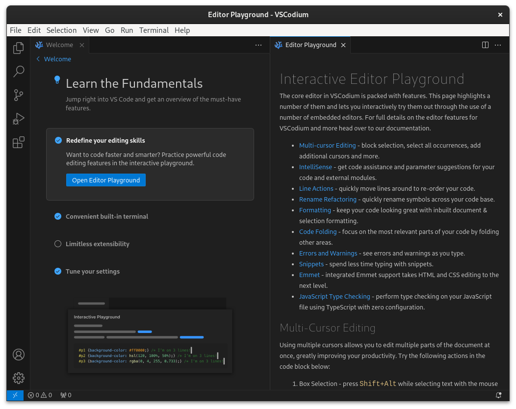 Install VSCodium on Fedora