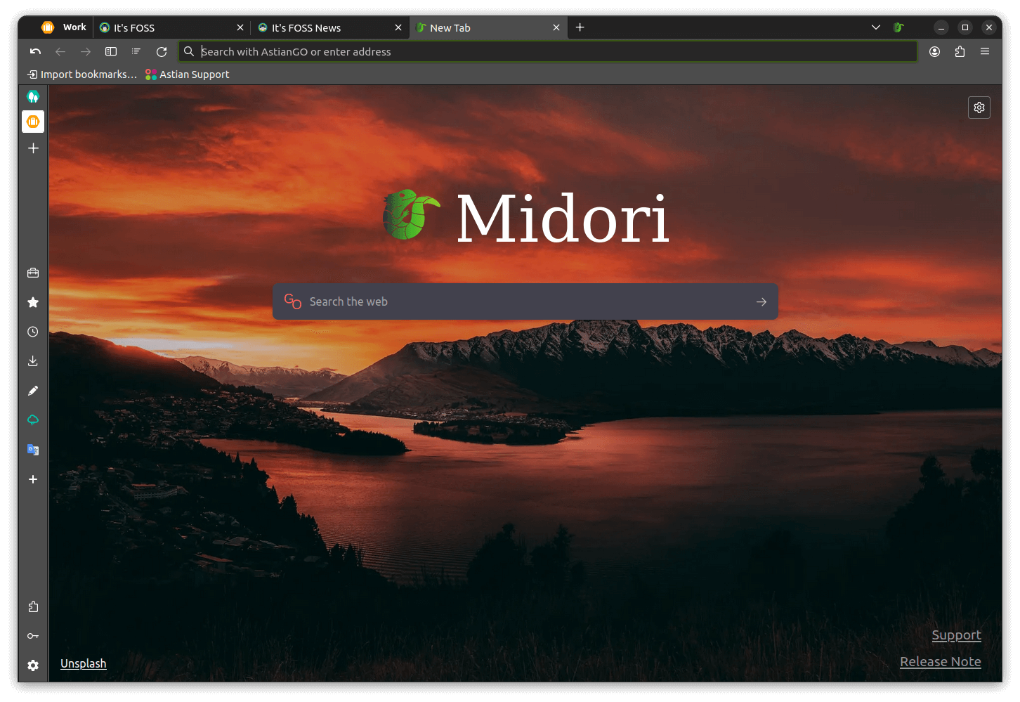 midori web browser