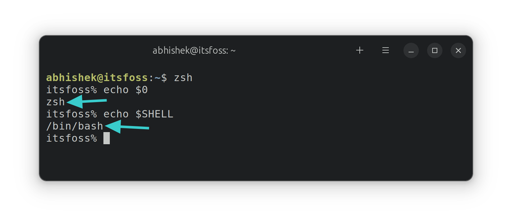 linux check user default shell