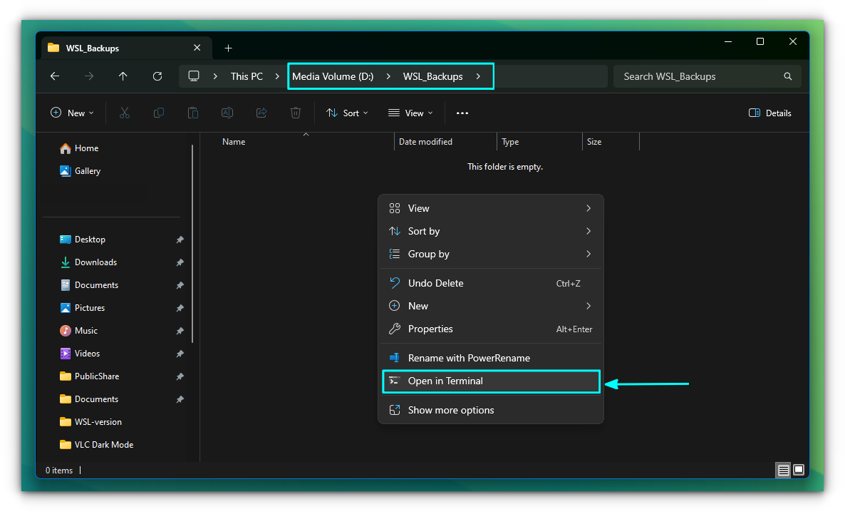 Backup and Restore WSL Distributions