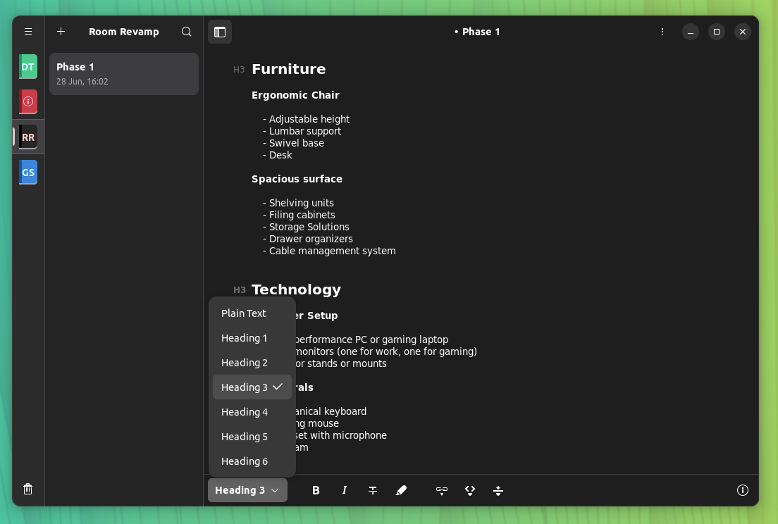 Folio: A Simple, Solid, Open-Source Markdown Note App
