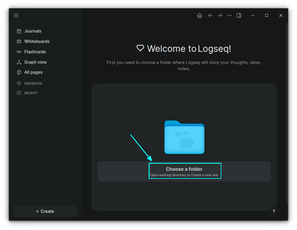 Installing logseq knowledge management tool on linux