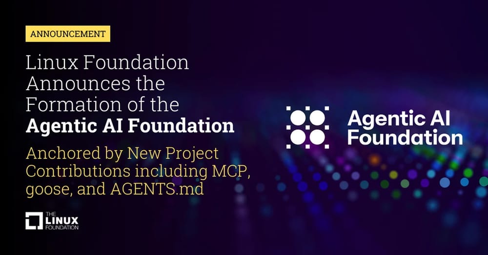 Linux Foundation Launches Agentic AI Foundation with Industry-Wide Support