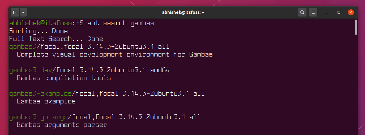 Apt Search Command: Search & Find Package Details in Ubuntu