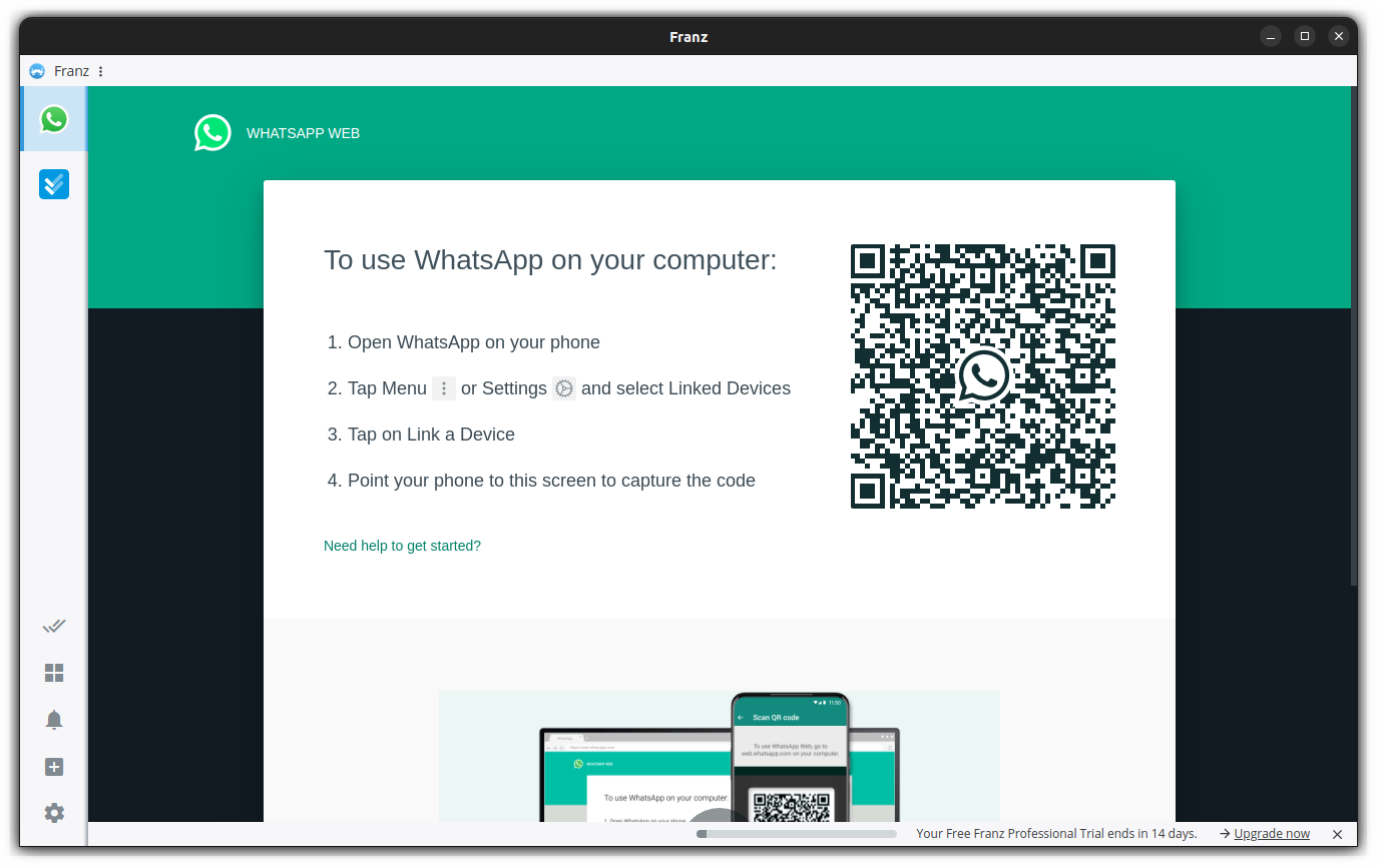 How to Use WhatsApp on Ubuntu and Other Linux