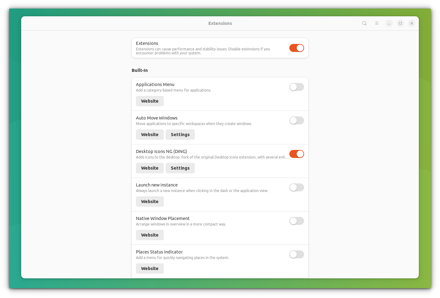 How to Use GNOME Shell Extensions Guide]