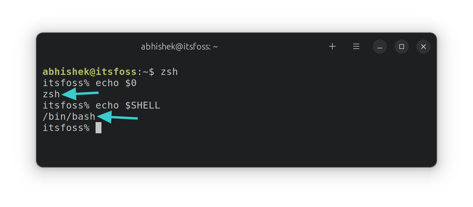 Zsh default shell