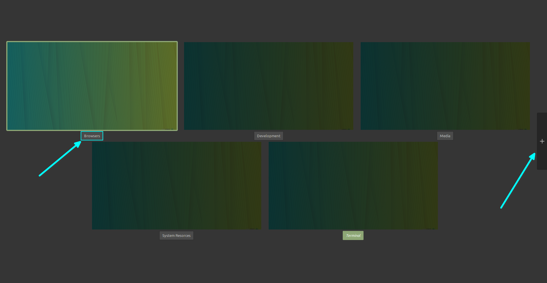 How to Create and Switch Workspaces in Linux Mint