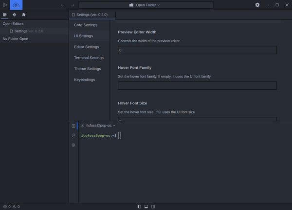 Lapce is a Fast, Lightweight Open-Source Code Editor in Making