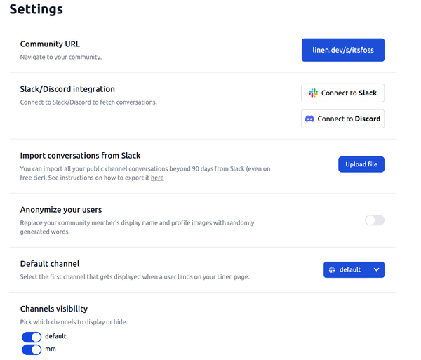 Linen Is A Google Searchable Open Source Alternative To Slack And Discord