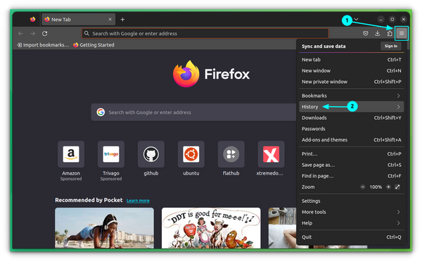 How To Delete History In Firefox With Screenshots