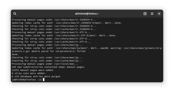 [Solved] 'Bash: man command not found' Error in Linux