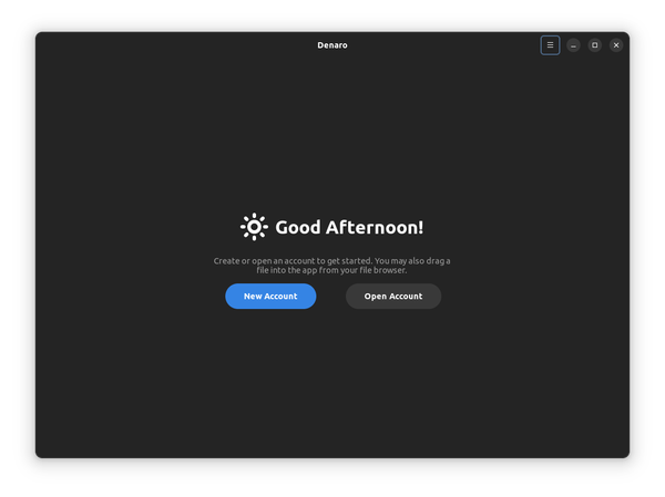 Denaro Block A Sleek-Looking Linux App to Manage Your Personal Finance