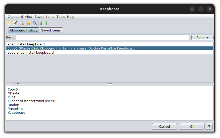 Ctrl c ctrl v made better with clipboard managers in linux