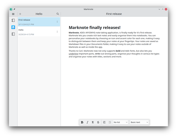 Note App For Linux KDE's New Note-Taking App for Linux is Here!