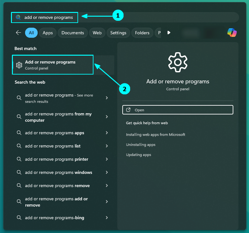 Uninstall wsl completely from windows
