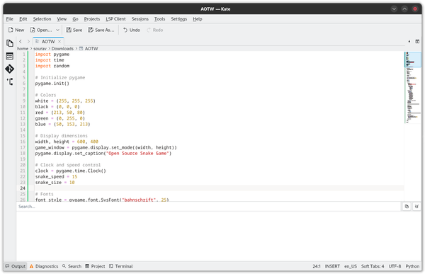 Kate: A Refreshing Open-Source Code Editor to Replace Boring Options