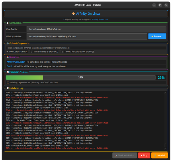 I Ran the Famed Affinity Designer on Linux. Here's How It Went