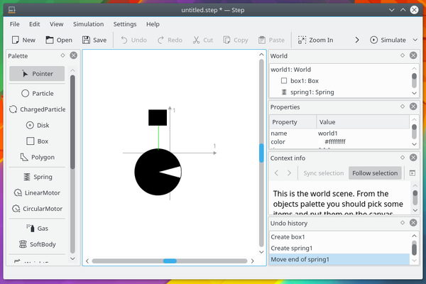 KDE Step