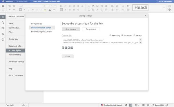 How To Co-author Documents In Linux with ONLYOFFICE