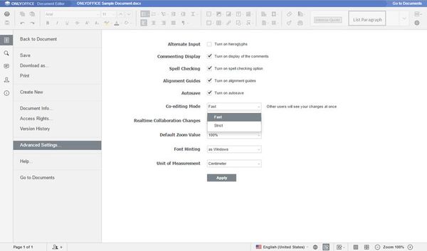 How To Co-author Documents In Linux with ONLYOFFICE